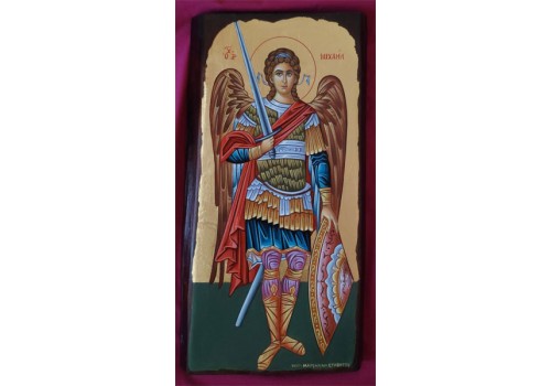 Εικόνα Αγιογραφίας Άγιος Μιχαήλ