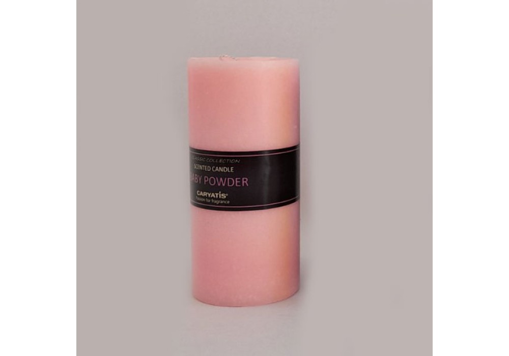 Κερί Κολώνα με Άρωμα baby powder